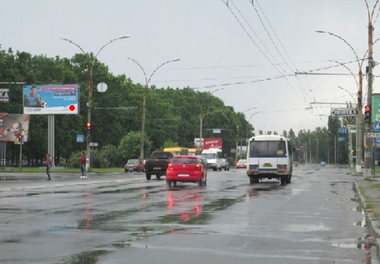 Фото рекламной плоскости по адресу Харьковская ул. - Линейная ул.