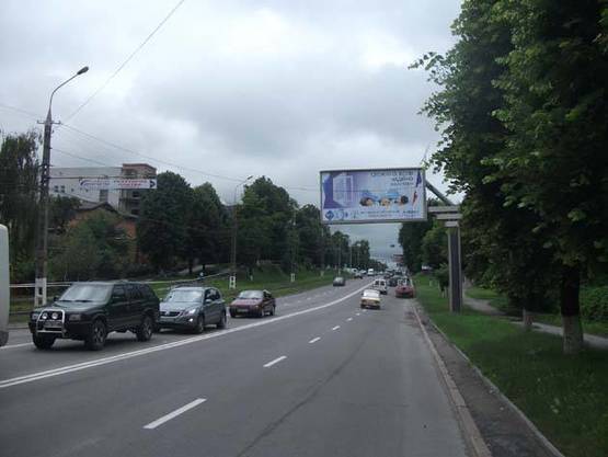 Фото рекламной плоскости по адресу Хмельницкое шоссе - ул. Максимовича