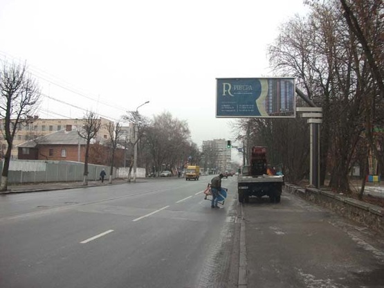 Фото рекламной плоскости по адресу ул. Магистратская (парк им. Горького)