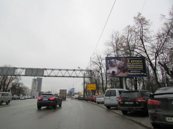 Фото рекламної площини за адресою Бандери С. просп. (концерт-холл FREEDOM, БЦ "Форум Парк Плаза", Надра Банк, Альфа Банк в напр.Новоконстантиновской)