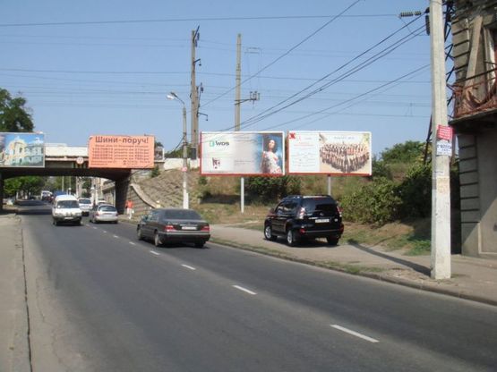 Фото рекламной плоскости по адресу ул. Краснослободской спуск №4(правый)