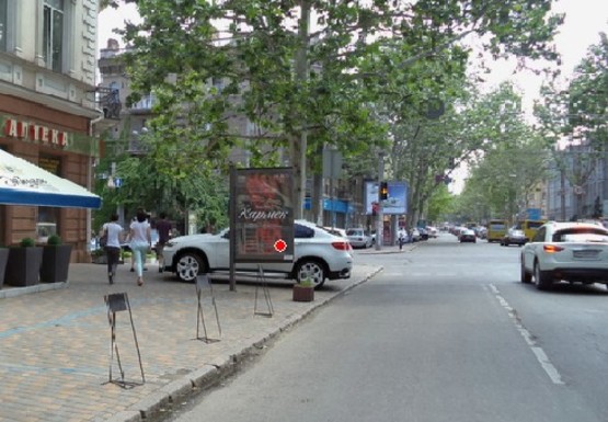 Фото рекламної площини за адресою Ришельевская ул., 11