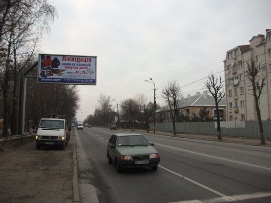 Фото рекламной плоскости по адресу ул. Магистратская (парк им. Горького)