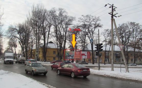 Фото рекламної площини за адресою Уральская -  8 Марта (пр-т Моторостроителей)