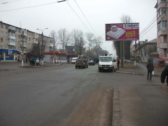 Фото рекламной плоскости по адресу ул. Ватутина (напротив "Мрия")