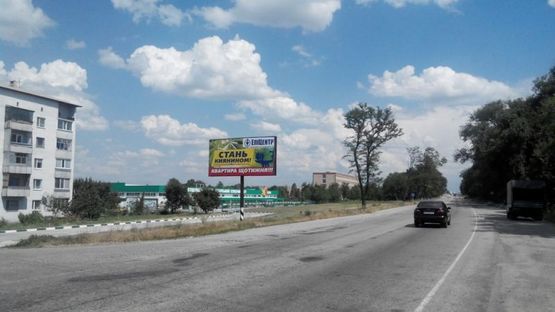 Фото рекламной плоскости по адресу Симферопольская тр-ул.Спортивная