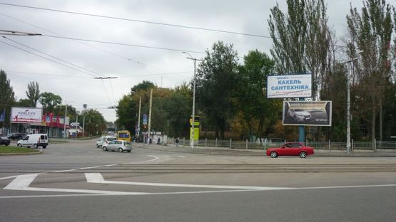 Фото рекламной плоскости по адресу пр.Ленина(Соборный)_автовокзал