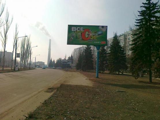 Фото рекламної площини за адресою ул.Заднепровская-ул.Новгородская