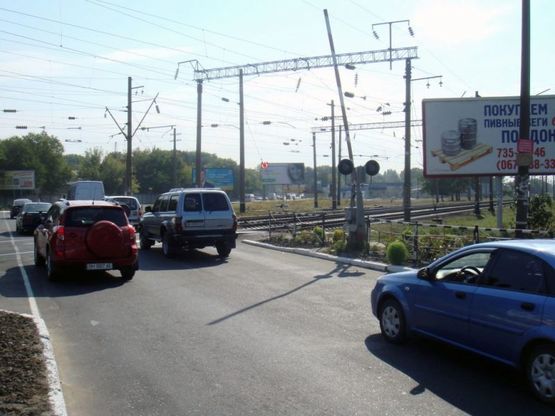 Фото рекламной плоскости по адресу ул. Столбовая / Дальницкий переезд №1