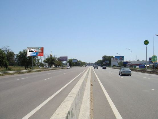 Фото рекламної площини за адресою Киевское шоссе №2