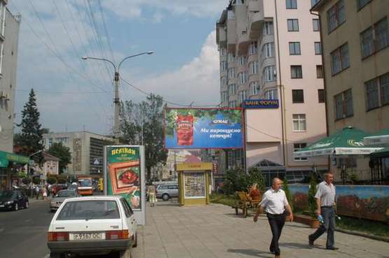 Фото рекламной плоскости по адресу Січових Стрільців вул., 78