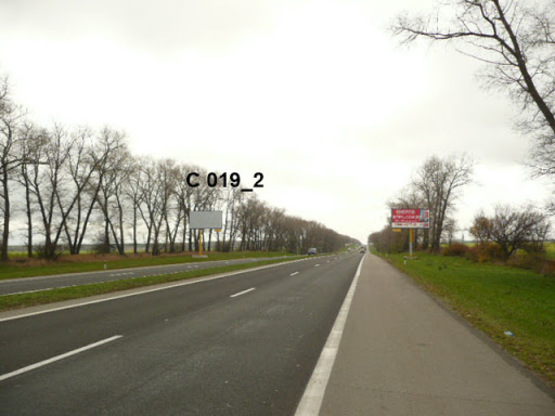 Фото рекламной плоскости по адресу трасса Киев-Чернигов_км 41+200_левый // из Киева