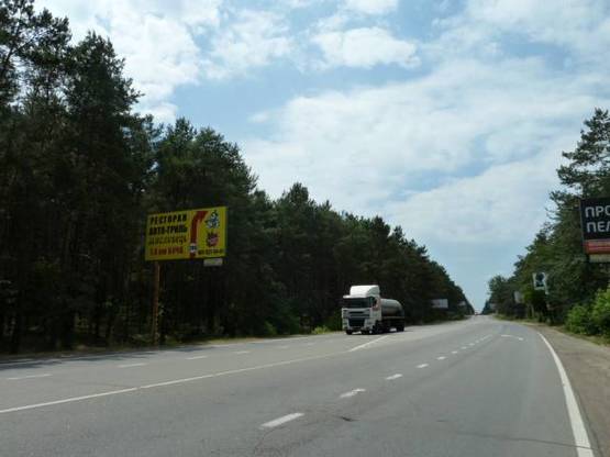 Фото рекламної площини за адресою трасса Киев-Ковель-Ягодин_км 24+200_левый // из Киева
