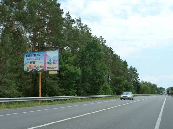Фото рекламной плоскости по адресу трасса Киев-Ковель-Ягодин_км 33+900_правый // в Киев