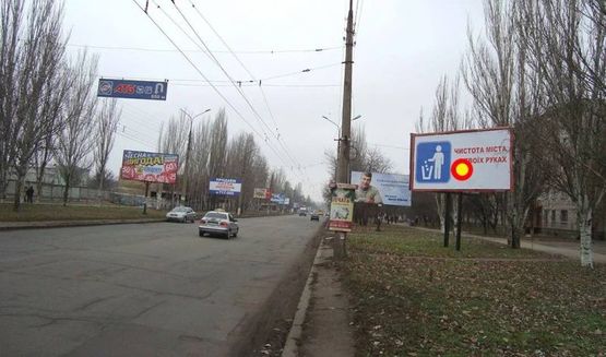 Фото рекламной плоскости по адресу пр.Мира-ген.Свиридова, под 45 град, стА