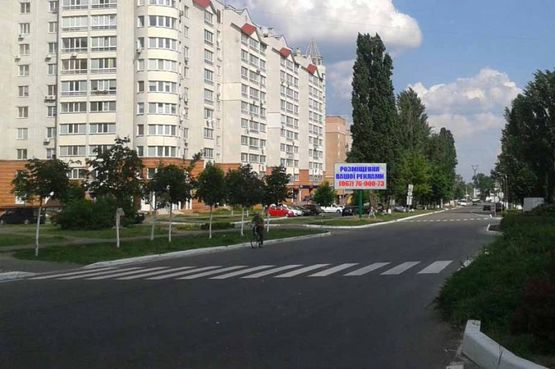 Фото рекламної площини за адресою Ул. Шолуденко, возле дома ул. Шолуденко, 6-В