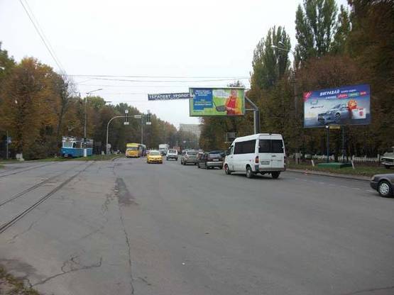 Фото рекламної площини за адресою Хмельницкое шоссе - пр. Юности