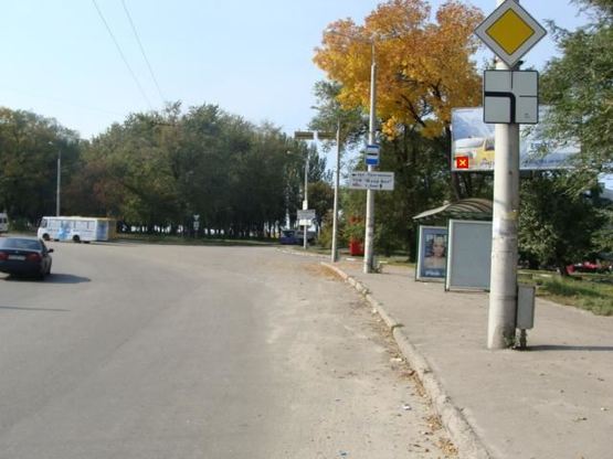 Фото рекламной плоскости по адресу вул.Рекордна, 1а - район порта, АЗС Альянс, ст.А