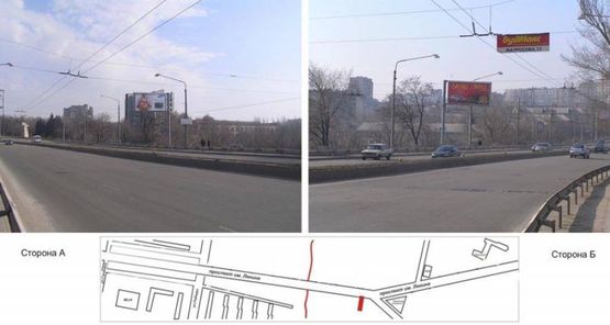 Фото рекламной плоскости по адресу пр.Ленина-Г.Сталинграда