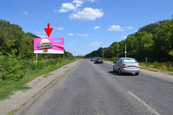 Фото рекламної площини за адресою Салтовское шоссе -развязка с окружной-4- выезд из города в ст. Ст. Салтова