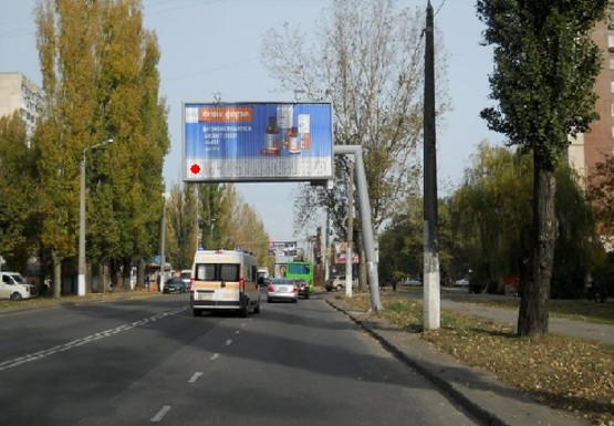 Фото рекламної площини за адресою Добровольского ул., 102