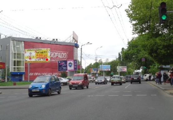 Фото рекламной плоскости по адресу Щорса ул. - Гастелло ул.