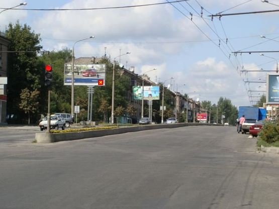 Фото рекламной плоскости по адресу вул.Перемоги-вул.Паркова, №1, ст.Б