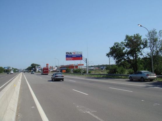 Фото рекламної площини за адресою Киевское шоссе "Стелла-Одесса" (Въезд в город)