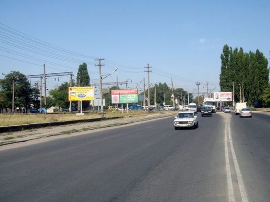 Фото рекламной плоскости по адресу ул. Столбовая / Дальницкий переезд №1