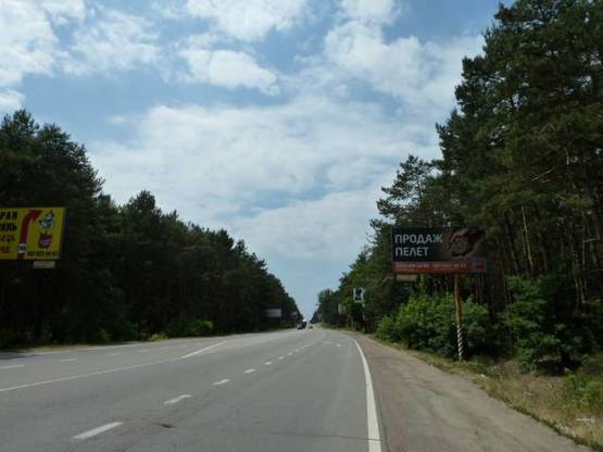 Фото рекламної площини за адресою трасса Киев-Ковель-Ягодин_км 24+150_правый // из Киева