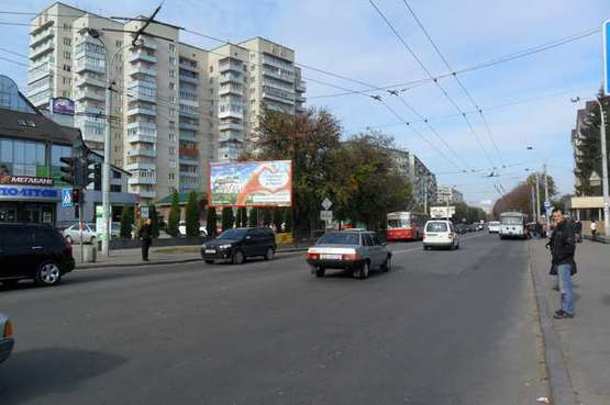 Фото рекламной плоскости по адресу Грушевського Академіка вул. - Київська вул.