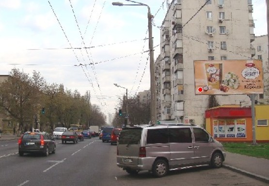 Фото рекламной плоскости по адресу Щорса ул. - Гастелло ул.