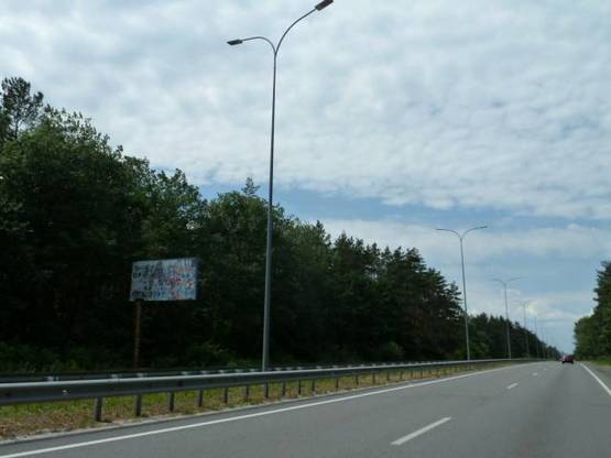 Фото рекламної площини за адресою трасса Киев-Вышгород-Десна_км 19+800_левый // из Киева