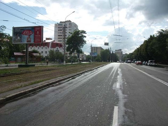 Фото рекламной плоскости по адресу ул. Келецкая (кинотеатр "Мир")