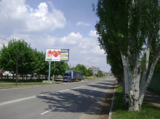 Фото рекламной плоскости по адресу ул.Луначарского-АвтоЗаЗ №1