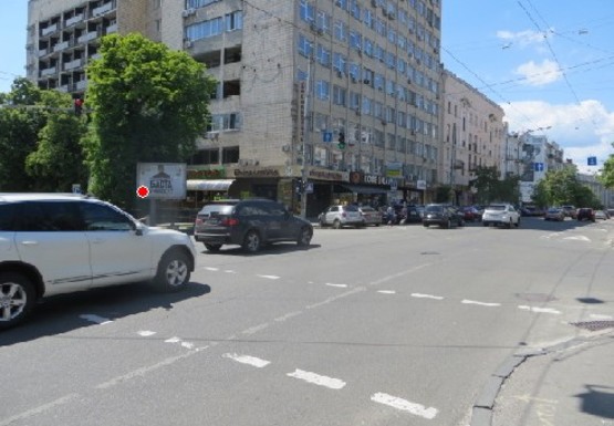 Фото рекламної площини за адресою Саксаганского ул., 53