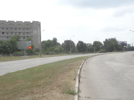 Фото рекламной плоскости по адресу Набережна магістраль  - лікарня Водників, ст.Б