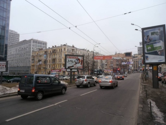 Фото рекламної площини за адресою Бассейная ул. / Эспланадная ул.