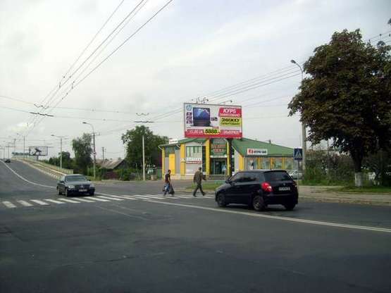 Фото рекламной плоскости по адресу Рівненьська вул., 57