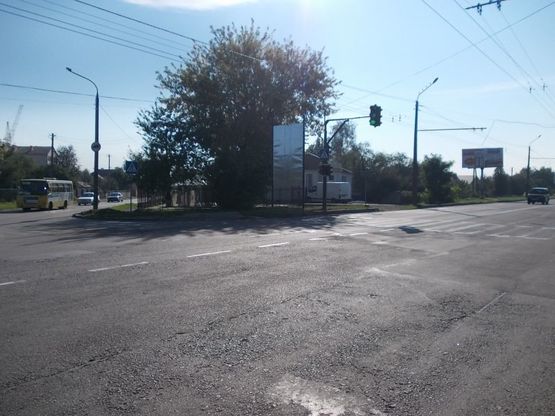 Фото рекламной плоскости по адресу перехрестя Ковельська-Чернишевського