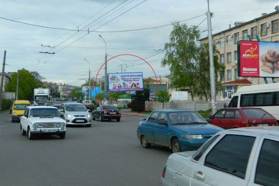 Фото рекламної площини за адресою вул. Сінна (зуп. «ДТСАФ»)