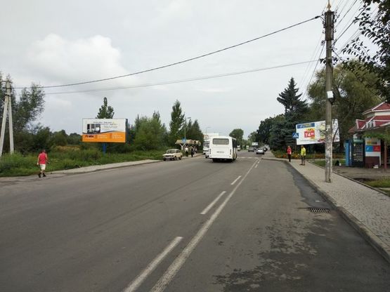 Фото рекламной плоскости по адресу вул. Самбірська, АЗС WOG