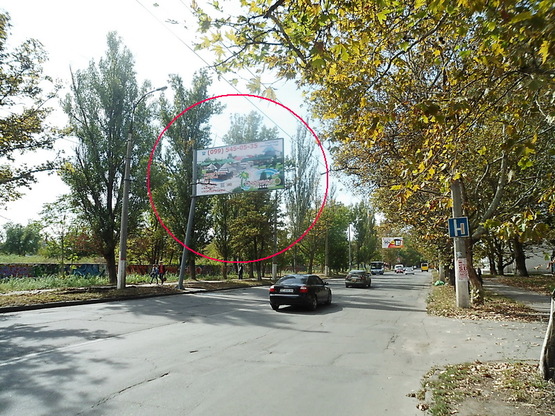 Фото рекламной плоскости по адресу (VIP)ул.И.Кулика/ул.Тираспольская