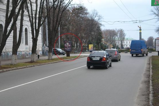 Фото рекламной плоскости по адресу вул. Соборності (Жовтнева),42