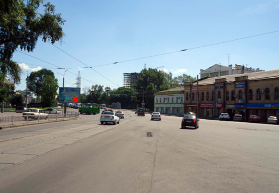 Фото рекламної площини за адресою Московский пр. - Харьковская наб.