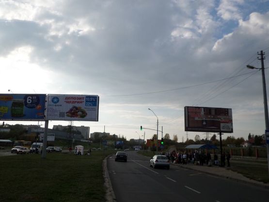 Фото рекламной плоскости по адресу ринок Шувар №2(до вул. Стрийської, права)