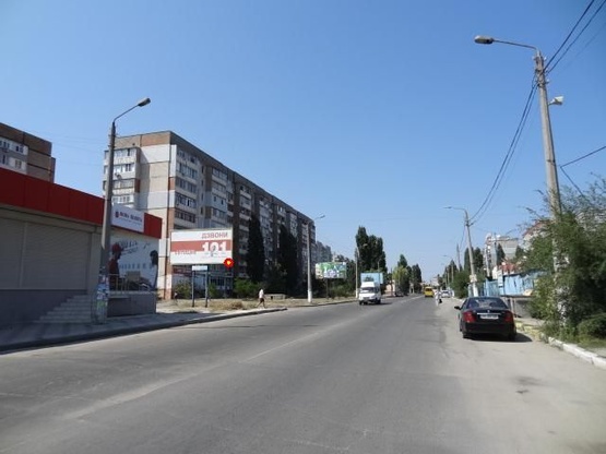 Фото рекламной плоскости по адресу ул. Озерная - рынок Штрассе