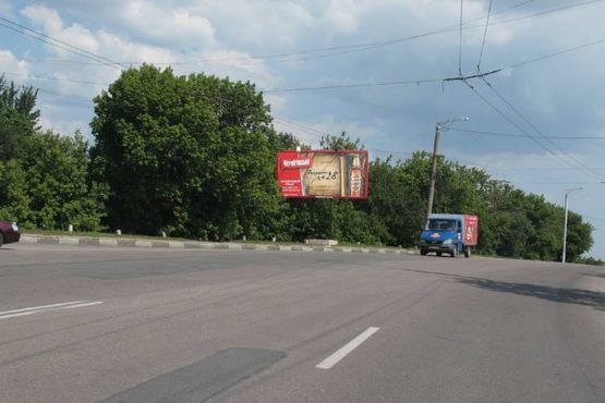 Фото рекламной плоскости по адресу Об`їзний пров. - Кошового Олега вул.
