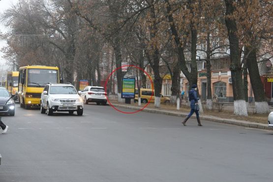 Фото рекламної площини за адресою вул. Соборності (Жовтнева),46 (L3)