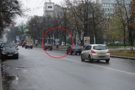 Фото рекламной плоскости по адресу вул. Соборності (Жовтнева),45(R11)